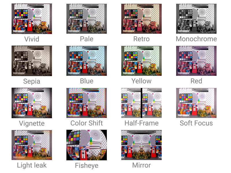 特殊效果影像呈现画面