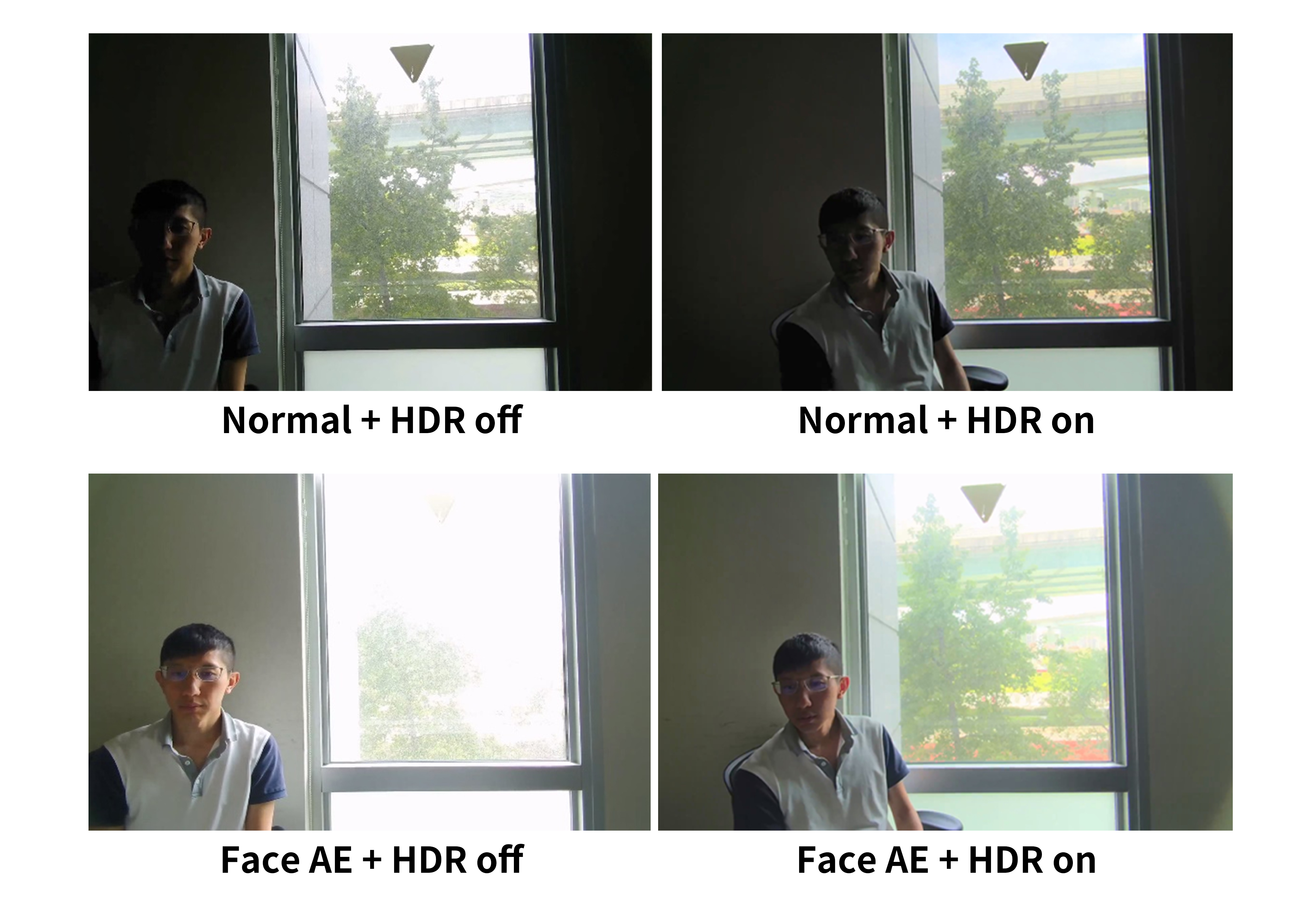 適正露出で均一な照明の画像