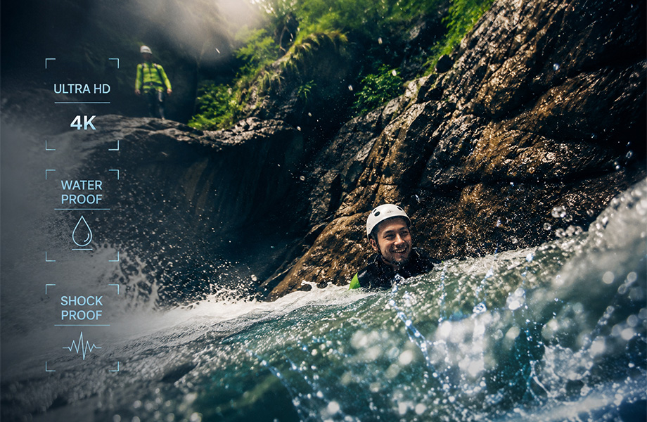 Rugged action camera modules with 4K resolution and stabilization, built for extreme sports and outdoor use.