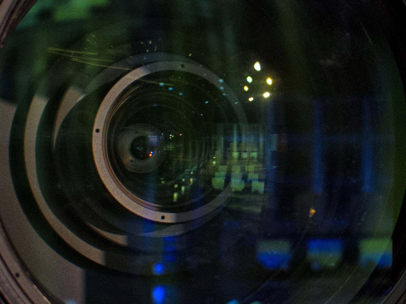 Close-up of a professional optical lens showcasing Ability's precision lens design and advanced imaging technology for superior visual performance.