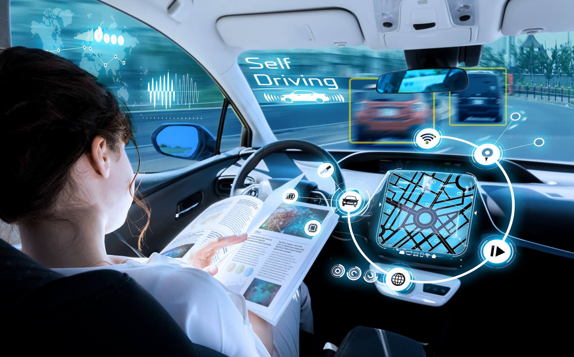 High-precision cameras to enhance safety, offering real-time monitoring and driver assistance.
