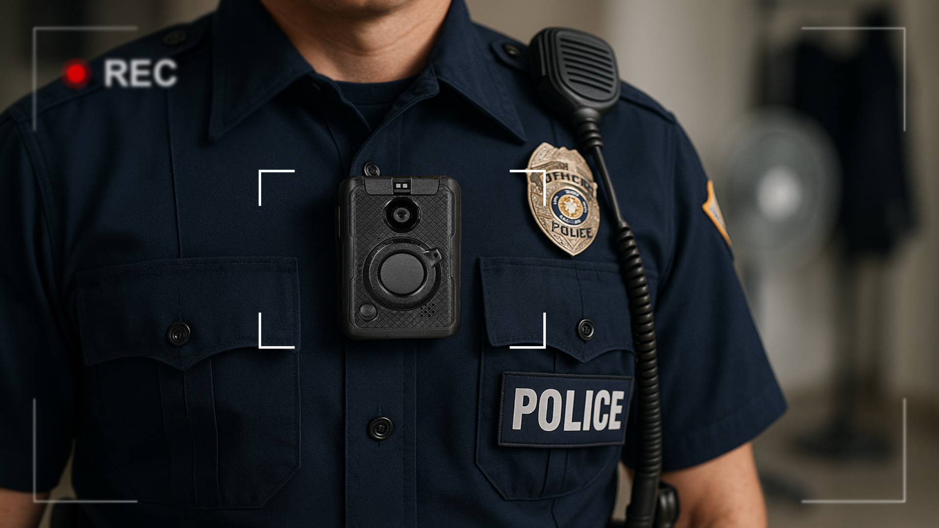 Law enforcement and security personnel wear covert cameras to accurately record evidence