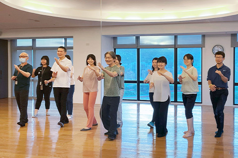Yoga & Aerobics Event | Tai Chi Ba Duan Jin Enhances Workplace Wellness