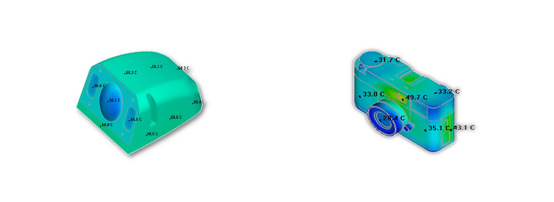 Temperature Distribution on the Exterior Surface